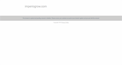 Desktop Screenshot of imperiogrow.com